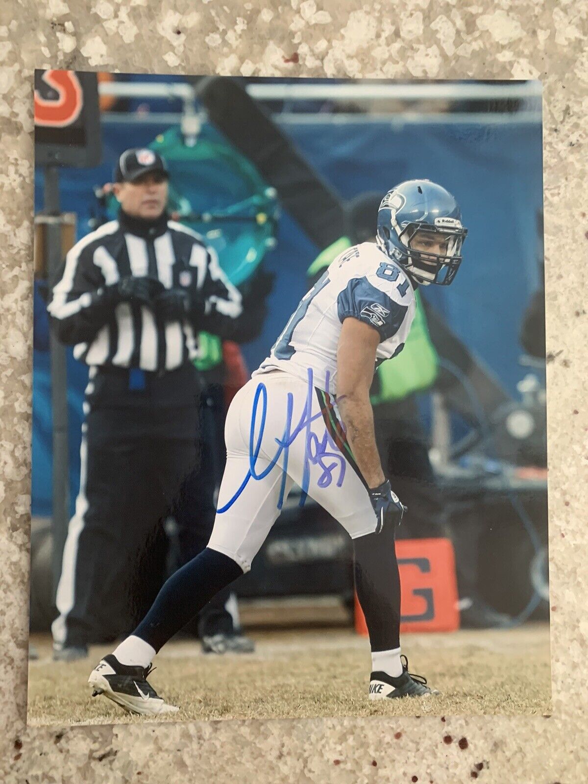 Golden Tate Seattle Seahawks signed 8x10 Photo Poster painting