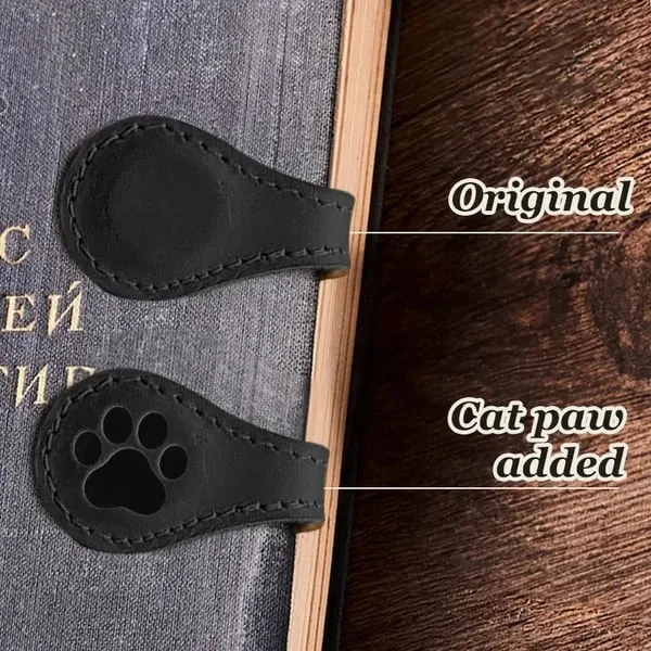 TimelessMark - LAST DAY SALE 75% OFF - Personalized Magnetic Leather Bookmark