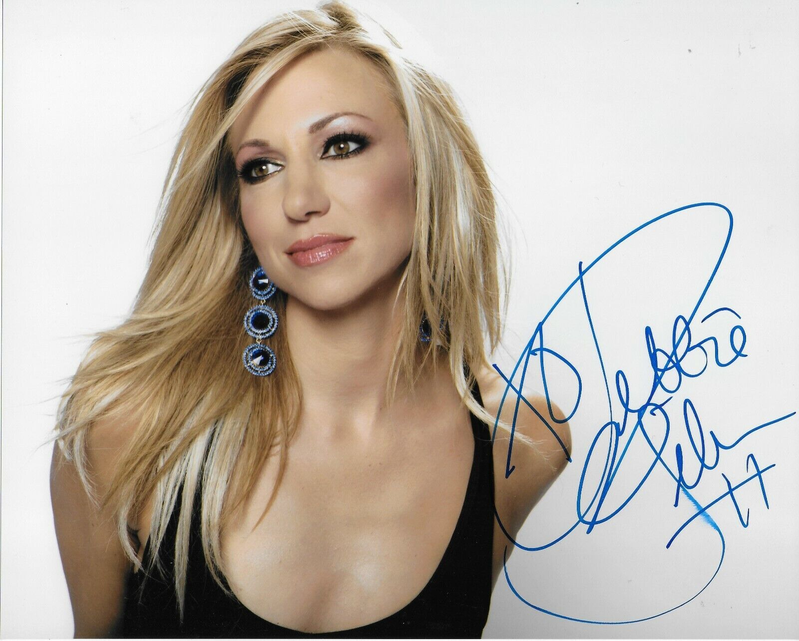 Debbie Gibson Original Autographed 8X10 Photo Poster painting #51