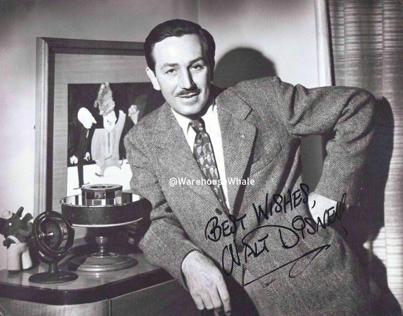 Walt Disney Autographed Signed 8x10 Photo Poster painting (Disney World Mickey Mouse) REPRINT