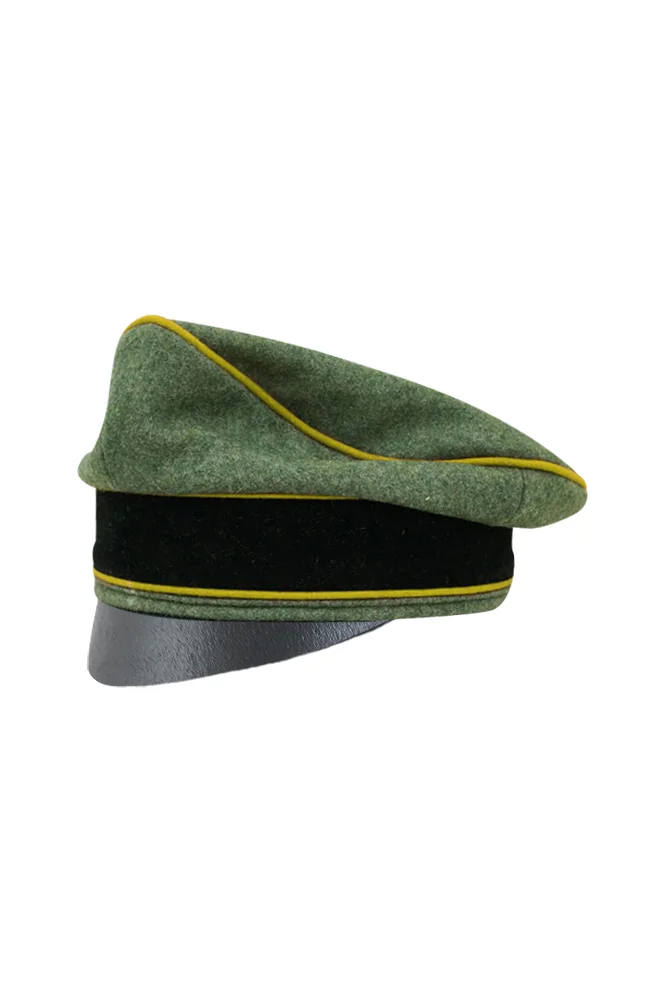   Waffen Elite Wool Crusher Cap Small Visor German-Uniform