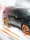 Anti Skid Snow Chains TPU Tire Nonskid Chain Strong Toughness for Off Road Truck