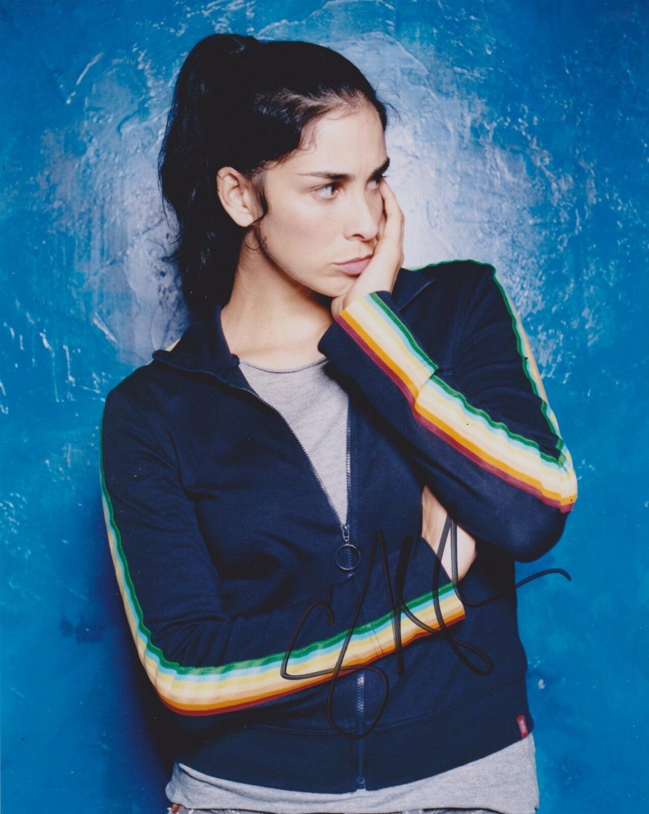 Sarah Silverman Signed 10x8 Photo Poster painting AFTAL