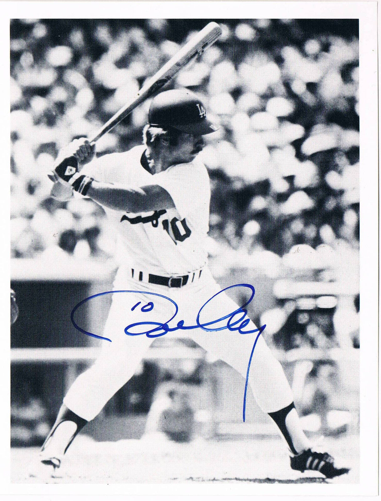 Ron Cey 1948- genuine autograph signed 5x7