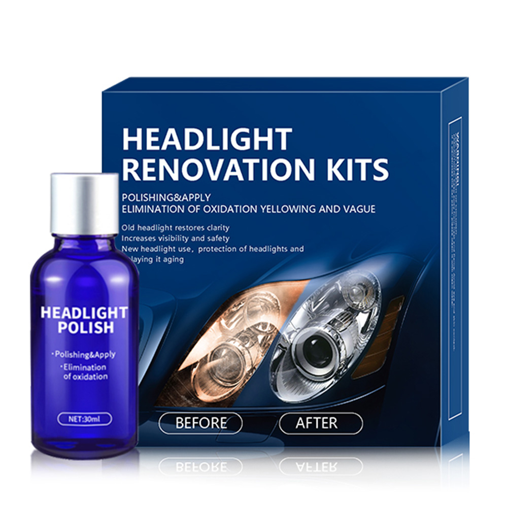 

Car Headlight Repair Fluid Kit Lens Anti Scratch Oxidation Polishing Agent, 501 Original