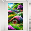 (40*70cm)House - Full Round Drill Diamond Painting