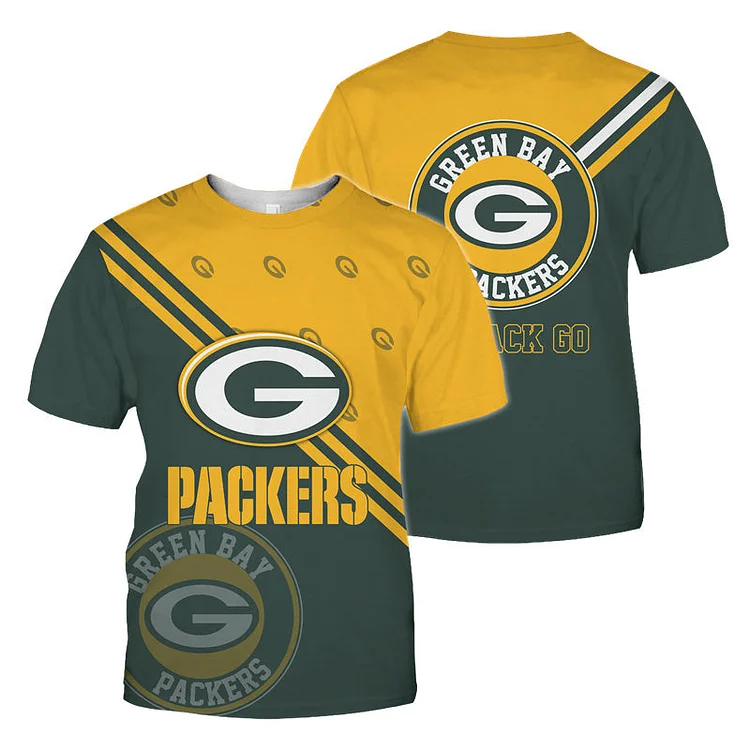 Green Bay Packers All Over Print T-Shirt