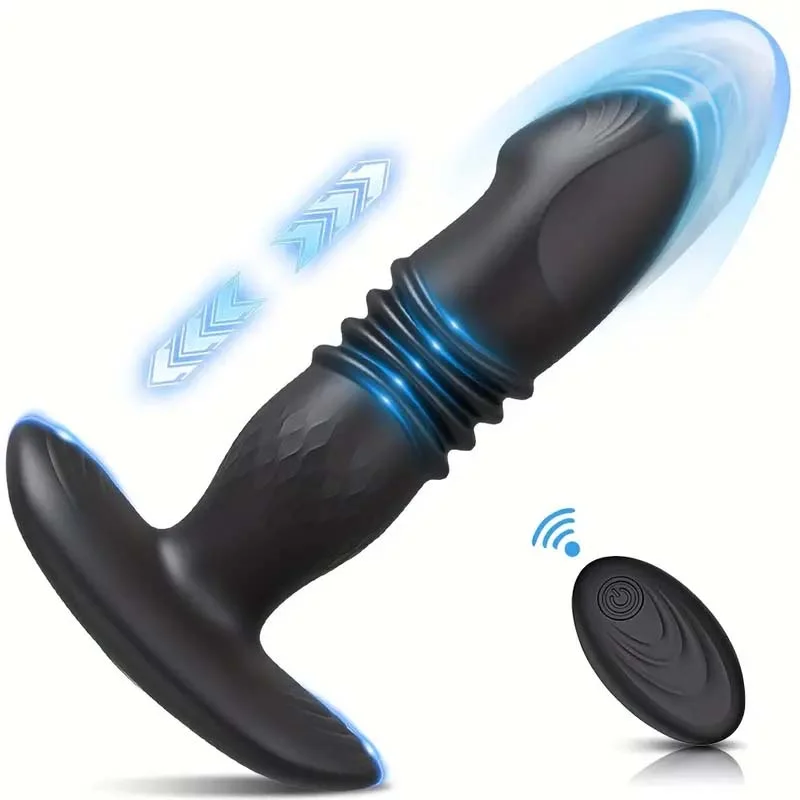 Manual electric anal plug toy