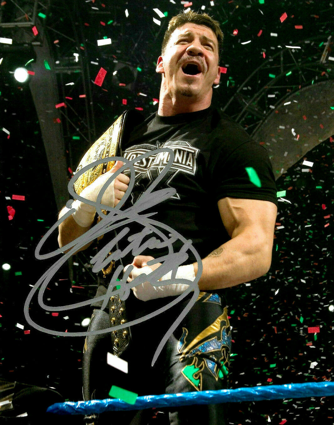 Eddie Guerrero ( WWF WWE ) Autographed Signed 8x10 Photo Poster painting REPRINT