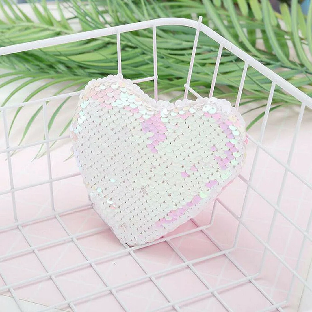 2019 Baby Accessories Ladies Girls Heart Coin Purse Bag Cute Sequins Small Tote Fashion Handbag Purse Kids Props Gifts