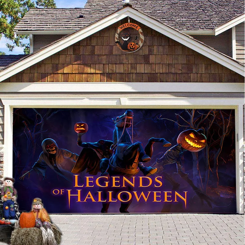 Last Day Sale 49% OFF - Halloween 2023 Garage Door Decoration