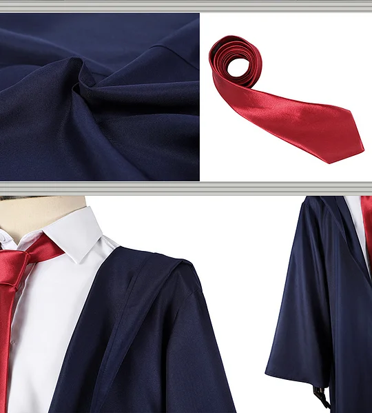 [Wetrose] Mashle: Magic and Muscles Mash Burnedead Magic Cloak Uniform Anime Cosplay Costume Set