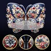 &Eacute;tag&egrave;re d&rsquo;angle papillon en acrylique - D&eacute;coration artisanale 5d