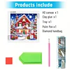 Christmas House - Diamond Painting - Partial Special Shaped Drill(Canvas|30*30cm)
