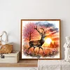 Diamond Painting-DIY Full Round Drill Deer(40*40CM)