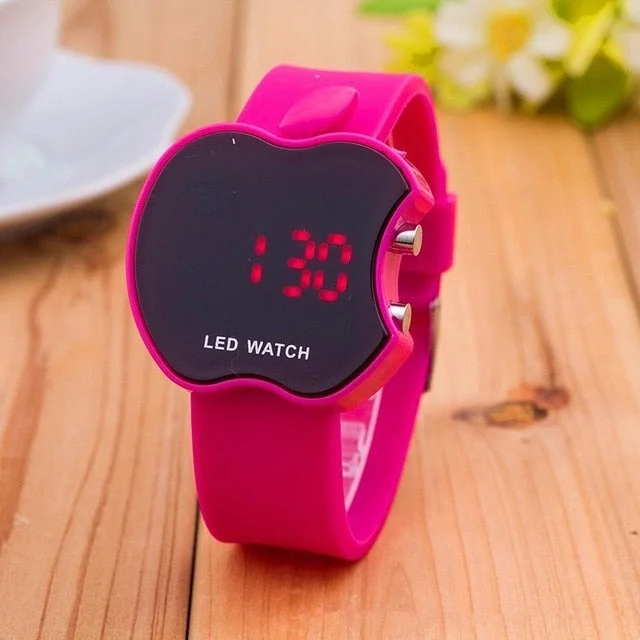 Reloj Mujer Women LED Watch Fashion Brand Bear Electronic Watches Zegarek Damski Casual Soft Silicone Sports Dress Wrist Watches