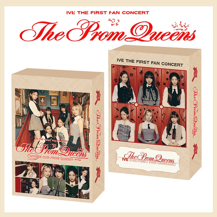 IVE First Fan Meeting The Prom Queens 55 Sheets Photocard