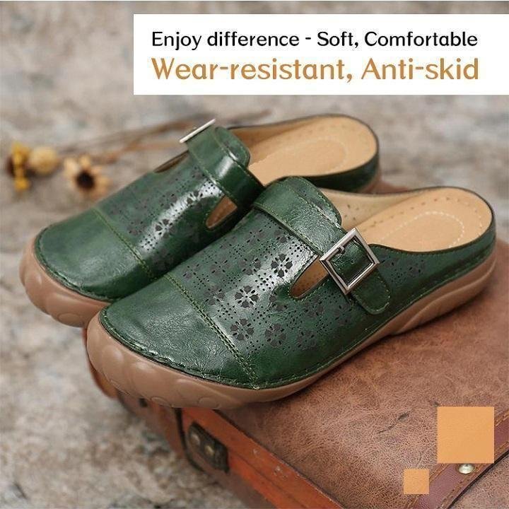 hollow carved casual sandals