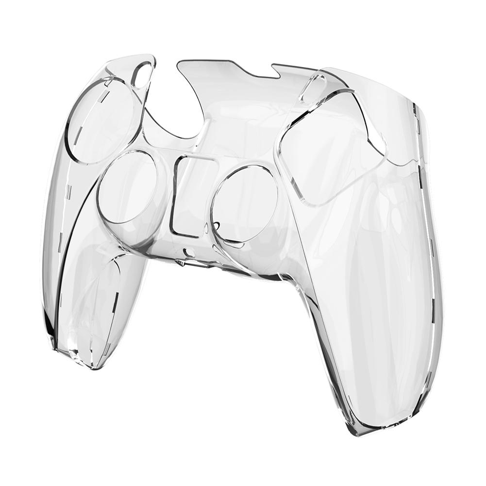 

Transparent Clear PC Cover Case Protector Skin for PS5 DualSense Controller, 501 Original