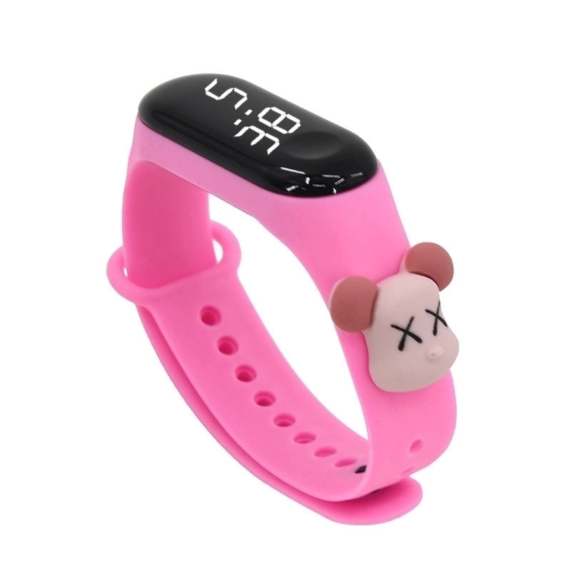 Princess Minimalist Cartoon Strawberry Electronic Kids Watches