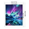 Aurora Scenery-11CT Stamped Cross Stitch 40*50cm/15.75*19.69in
