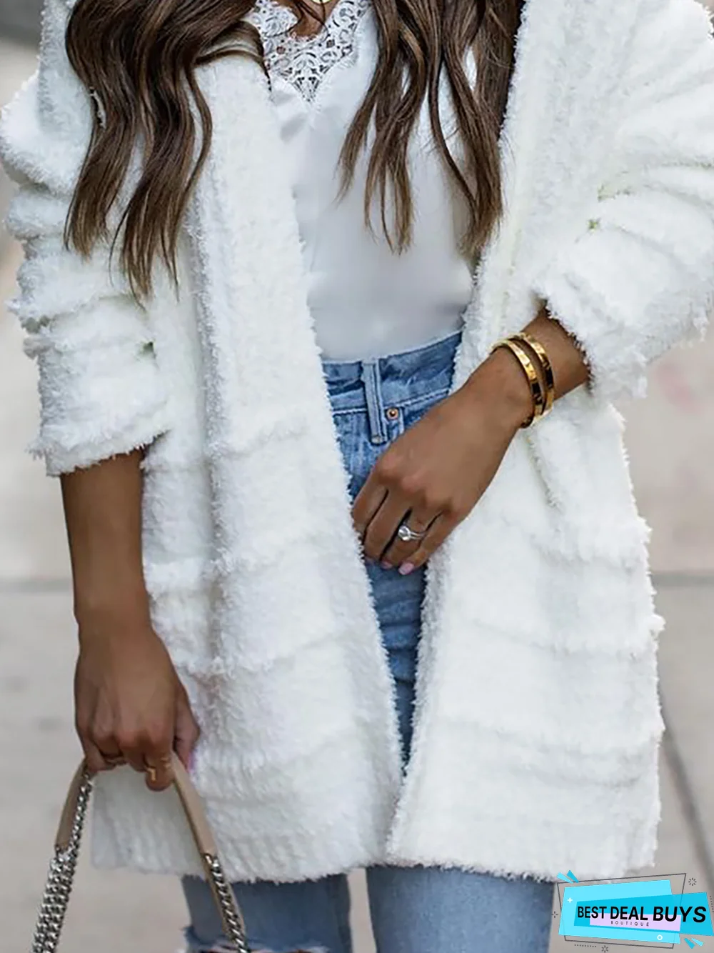 Long Sleeve Outdoor Knitter Casual Outerwear