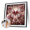 (US Only)Paint By Numbers Kit On Canvas DIY Oil Art Butterfly Picture Home Decor40x40cm