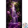 Purple Waterfall- Round/Square AB Drills Diamond Painting(75*45cm)