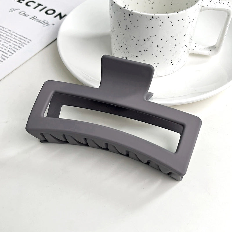 Women’s IG Style Solid Color Plastic Hair Claws