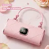 BT Clip-On Wireless Headphones Handbag Style Open-Ear Headphones with LED Digital Display for Women Girl Work Fitness Sport Gift