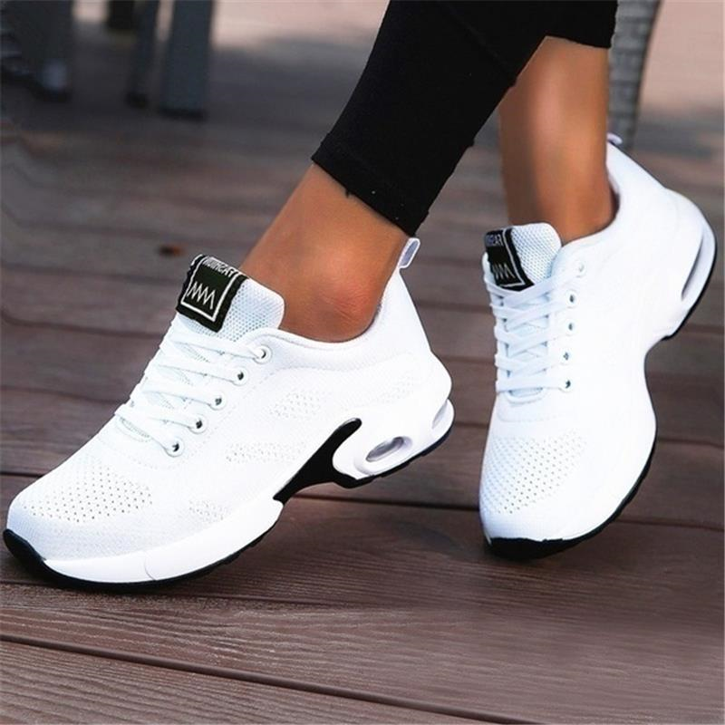 Zhungei Summer Women Shoes Breathable Mesh Outdoor Light Weight Sports Shoes Casual Walking Sneakers Tenis Feminino Zapatos Mujer