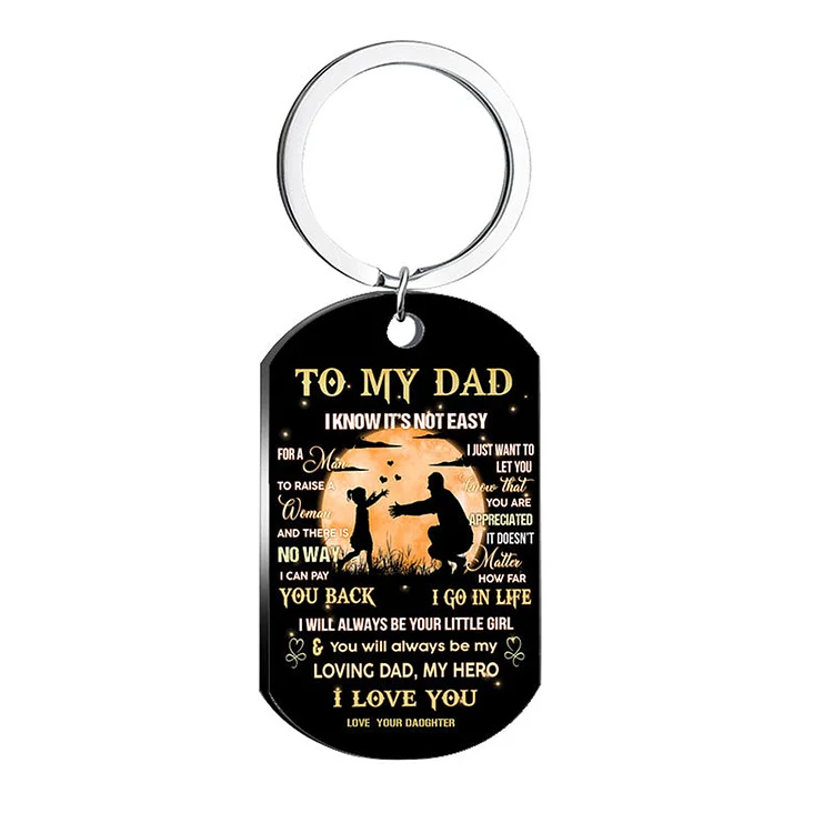For Father - To My Dad Keychain