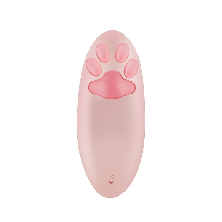 Paw-Print Wearable Vibrator - Remote Control, 10-Frequency G-Spot Stimulator, Discreet & Rechargeable