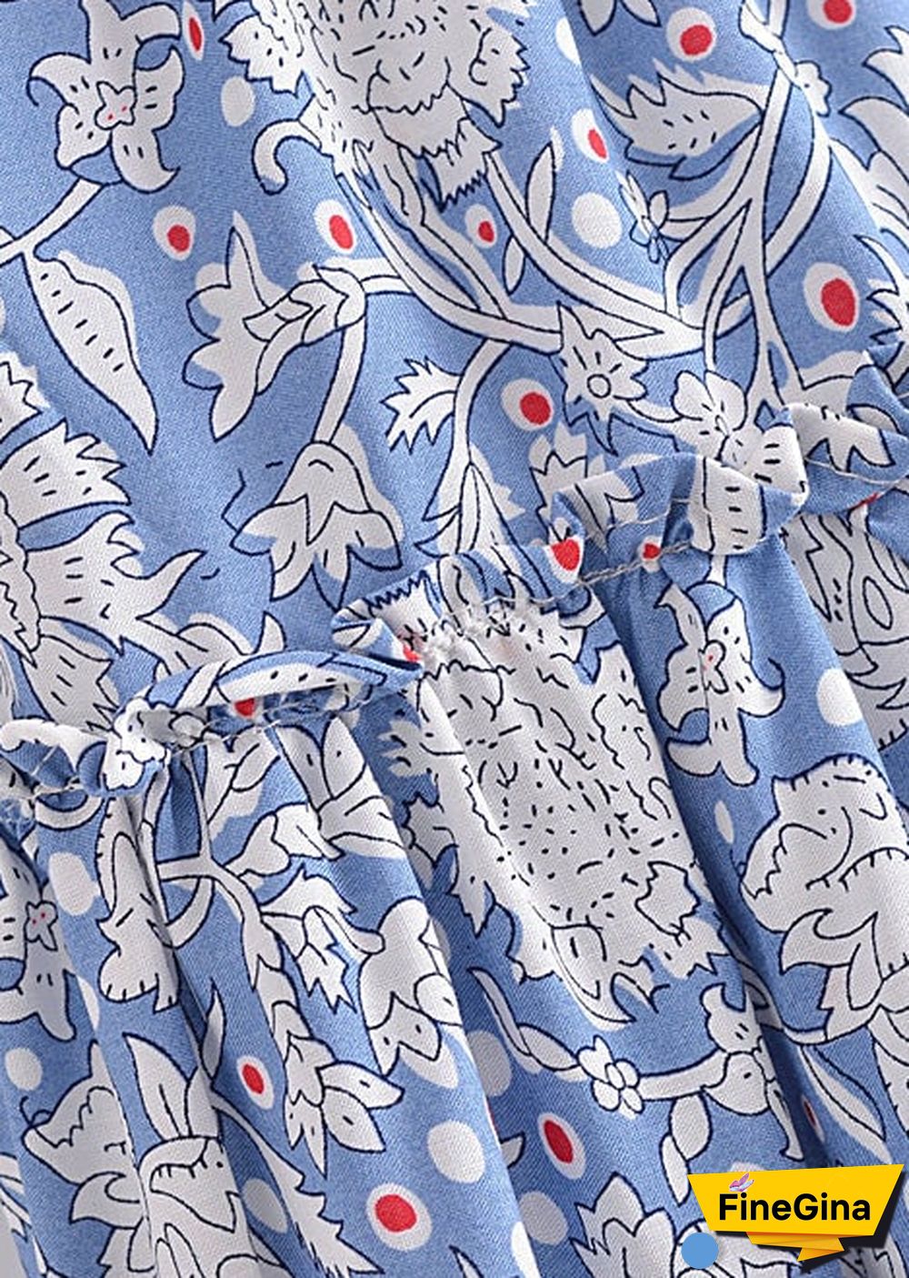 Boho Skirts in Wrap Skirt, Blue Sky and Daisy For Women