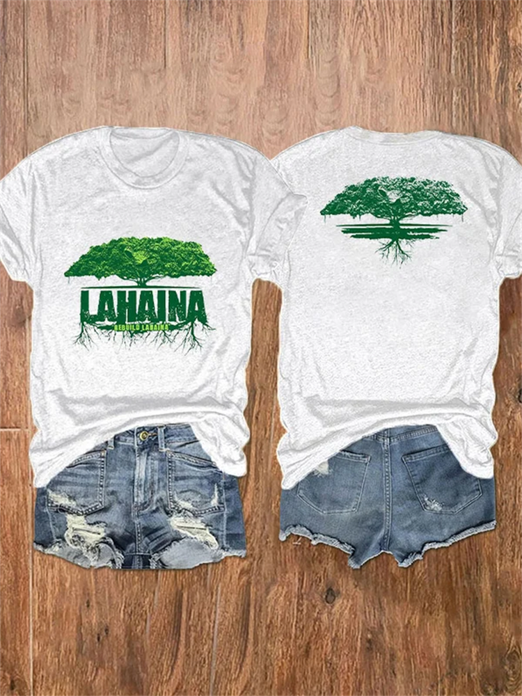 Women's Rebuild Lahaina Short Sleeve T-Shirt