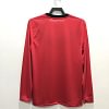 2009/2010 Retro Long Sleeve Manchester United Home Football Shirt 1:1 Thai Quality