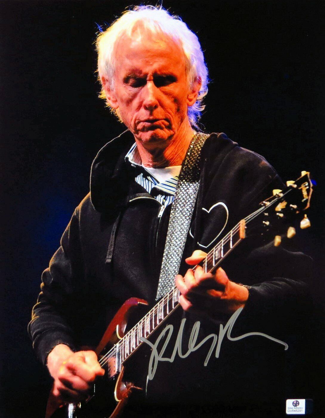 Robby Krieger Signed Autographed 11X14 Photo Poster painting The Doors Guitarist GV848291