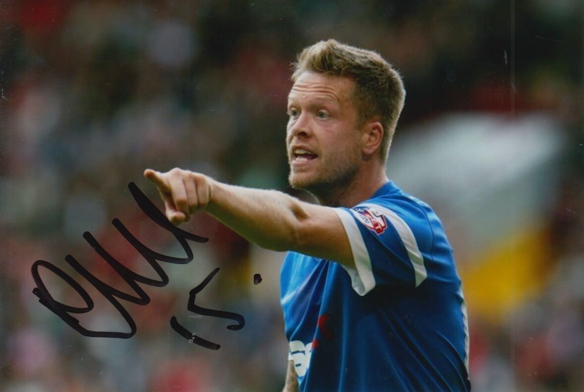 LEYTON ORIENT HAND SIGNED NATHAN CLARKE 6X4 Photo Poster painting 1.