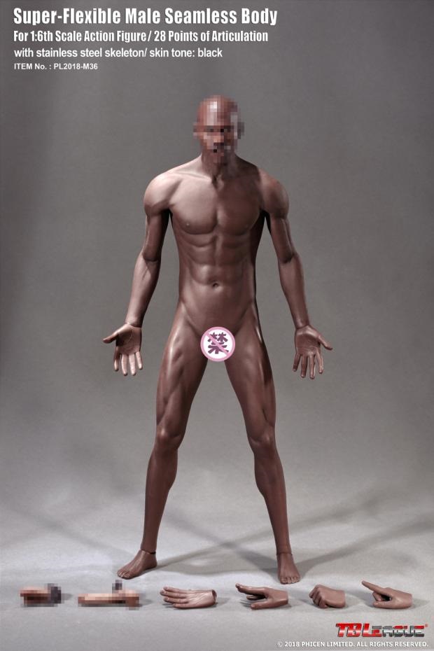 TBLeague M36B/PL2018-M36B 1/6 Black Skin Basketball Players Super-Flexible Male Seamless Body M36/PL2018-M36-aliexpress