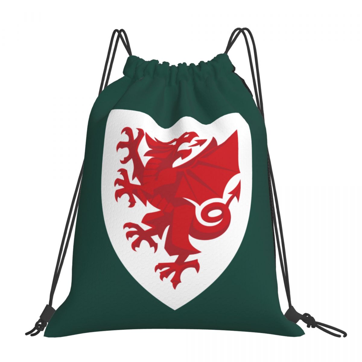 Wales National Football Team Drawstring Bags for School Gym