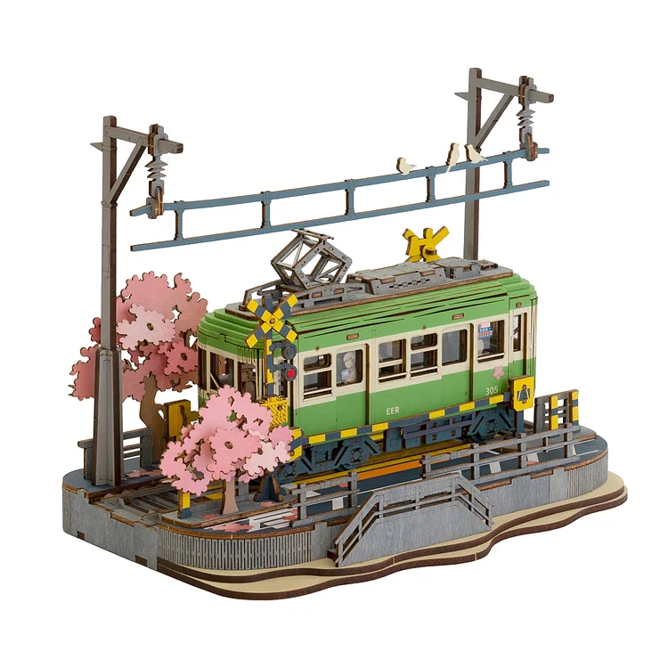 Rolife Sakura Journey 3D Wooden Puzzle TGS02 Robotime United Kingdom