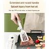 Pince de cuisine antid&eacute;rapante en silicone