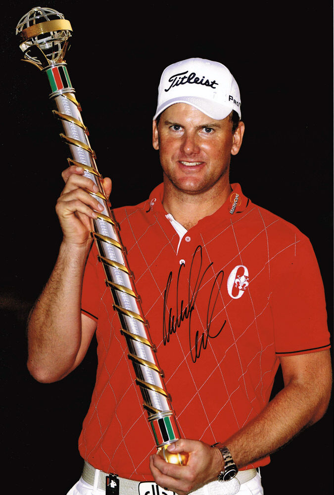 Robert Karlsson SIGNED Autograph Euorpean Golfer 12x8 Photo Poster painting AFTAL Authentic COA