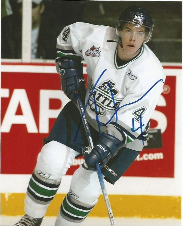 Seattle Thunderbirds Thomas Hickey Signed Autographed 8x10 Photo Poster painting COA