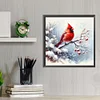 Diamond Painting-DIY Full Round Drill Snowy Cardinal