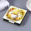 Diamond Painting PU Bee Goblin Note Box with 160 Sheets Paper Memo Pad Holder Kit