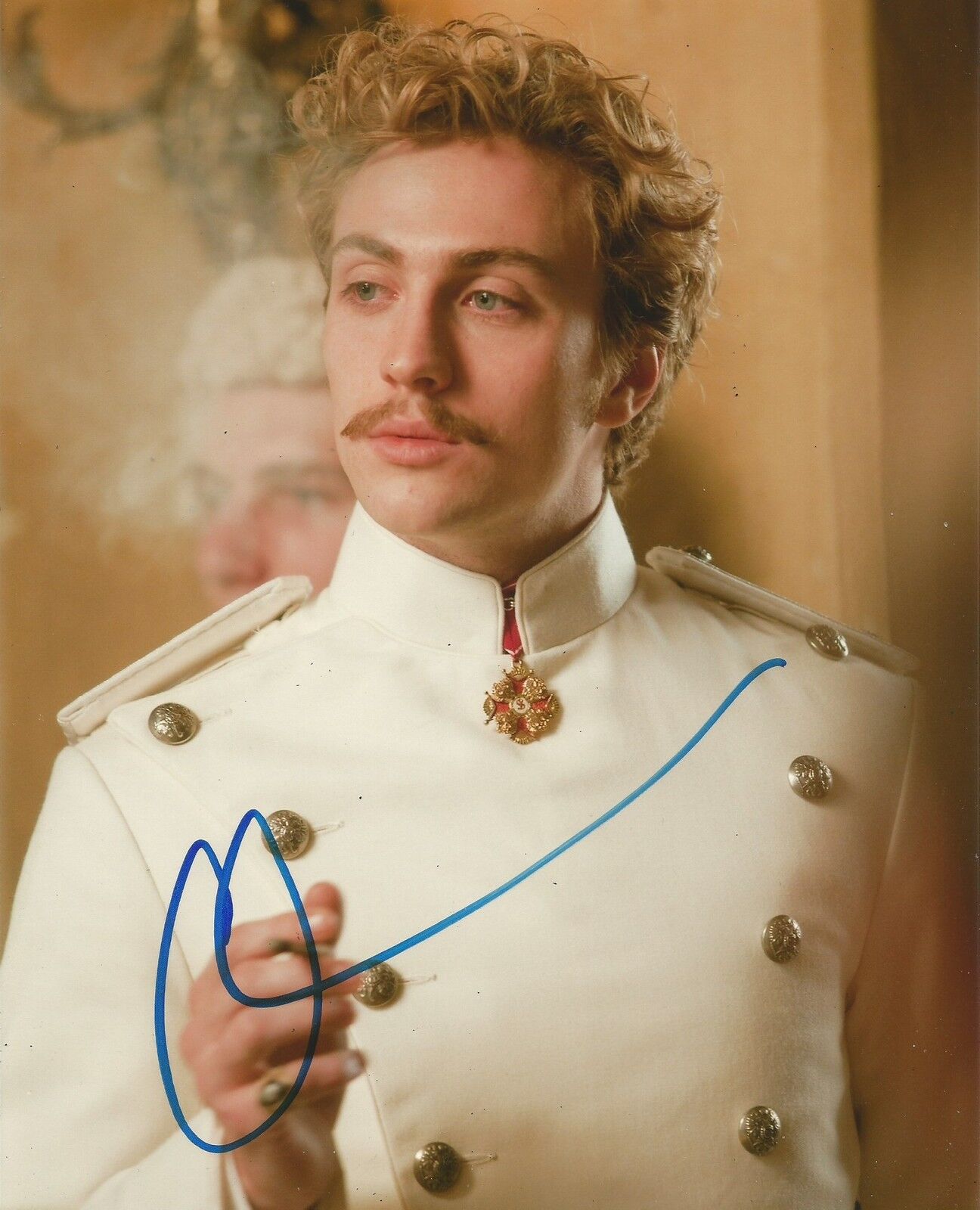 Aaron Taylor-Johnson Signed Anna Karenina 10x8 Photo Poster painting AFTAL