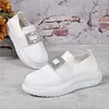 Gioiacombo&trade; Nuove scarpe casual slip-on da donna con strass
