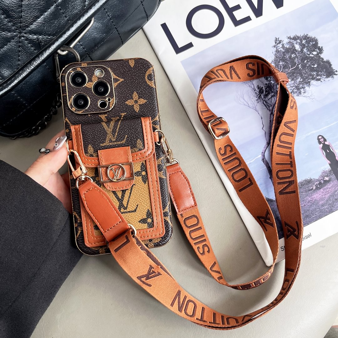 LV Louis Vuitton daphne new cardholder wallet phone case iPhone 15 15pro 14pro 13 13promax 12pro ProCaseMall