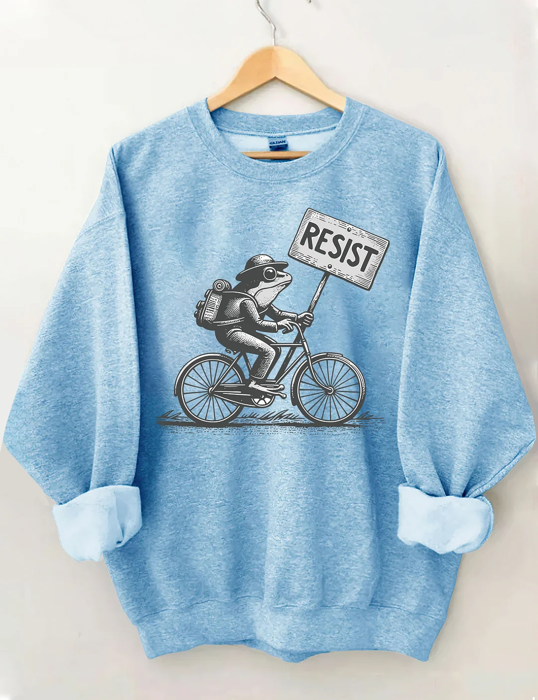 Portland Frog Resist Sweatshirt